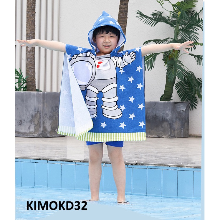 Kimono Handuk Anak Motif Kartun