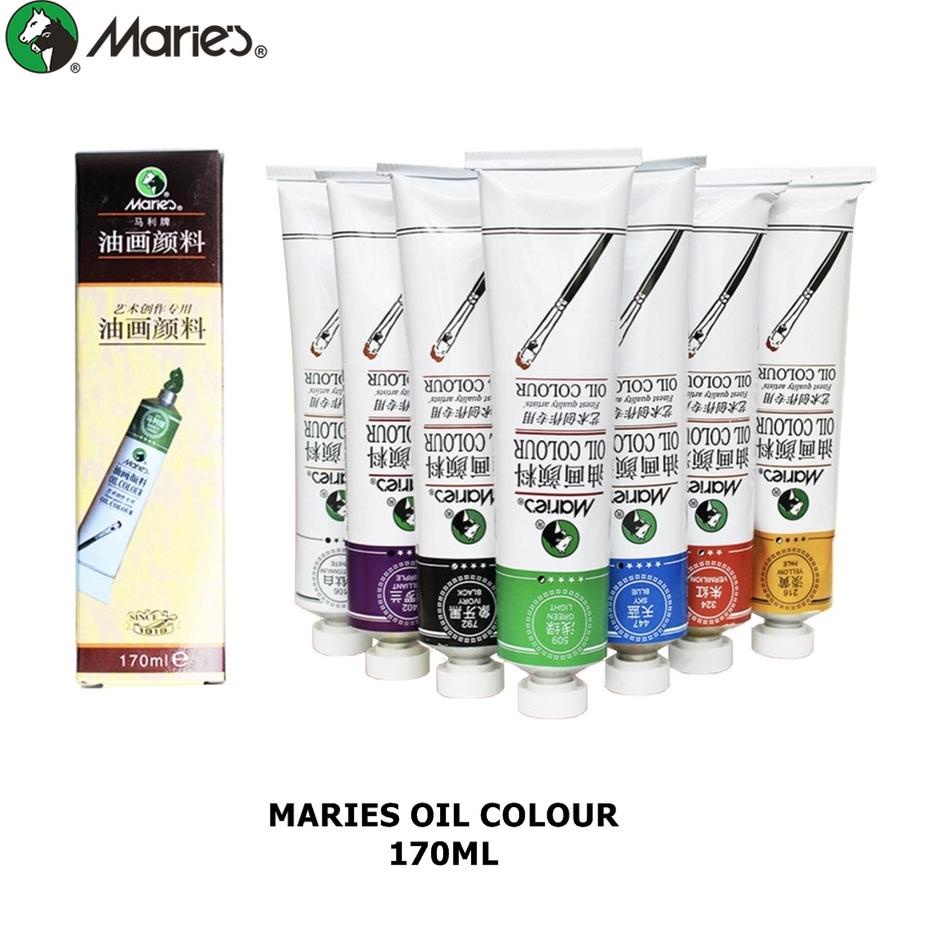 

[ART. 89968] MARIES OIL COLORS PAINT 170ML / MARIES OIL 170ML / CAT MINYAK / MARIES OIL / CAT LUKIS