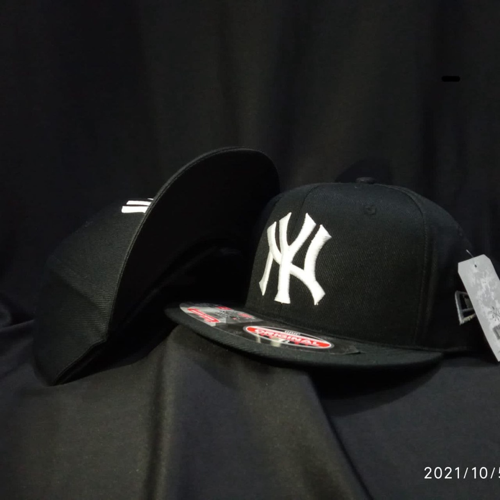 Topi NY Hitam Bordir Putih/ 71/ Topi Snapback NY/ Topi HipHop / Topi NEW ERA