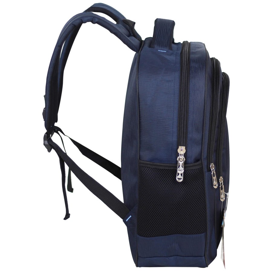 Tas Punggung Rexsove Sablon Bawah Biru Bahan Dolby Sekolah Kuliah Pria Tas Ransel Murah Free Raincover Backpack Sekolah Murah