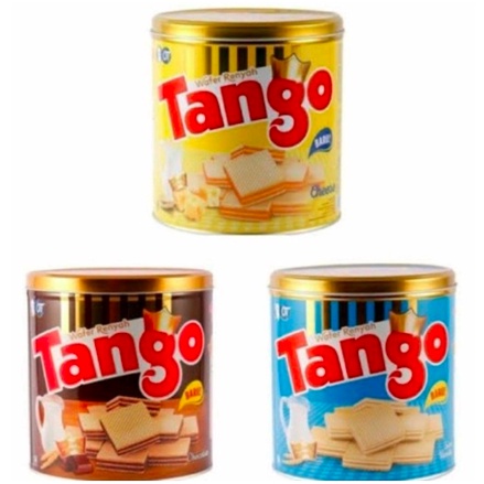 

Tango Wafer Kaleng 290g Vanilla Keju Coklat chocolate cheese