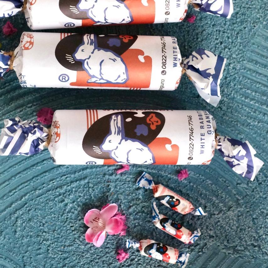 

☄ White rabbit cookies permen kelinci ◊
