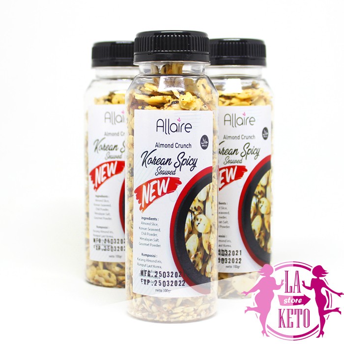 

Allaire Almond Crunch Korean Spicy KetoFriendly 100gr