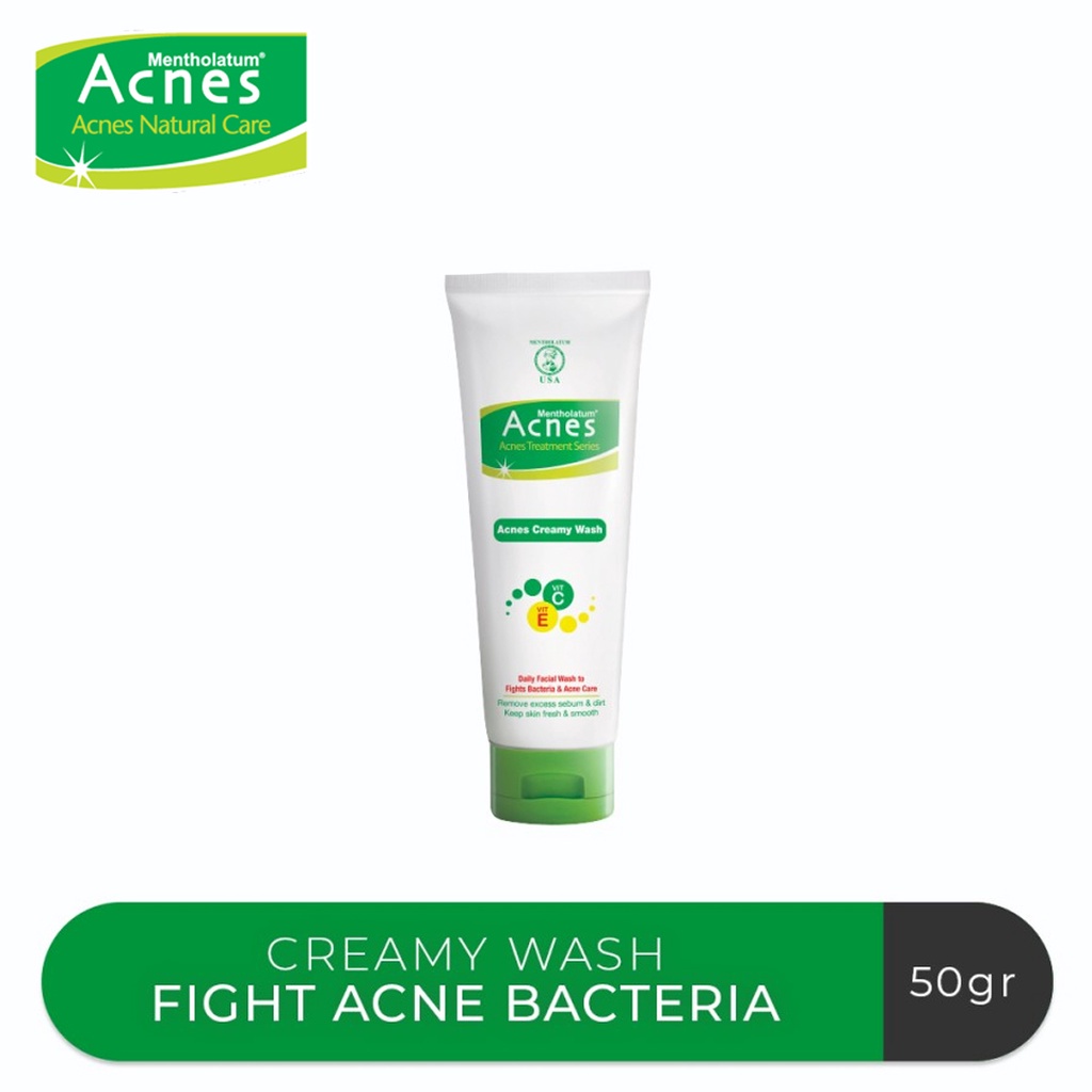 ACNES Mentholanum Creamy Wash 50 gram