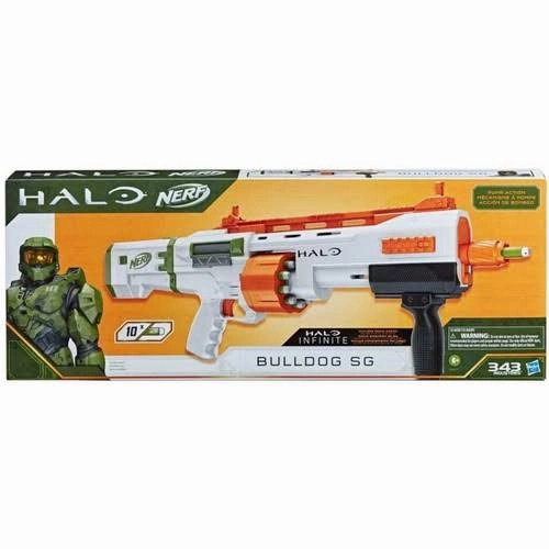 Nerf Halo Bulldog SG Dart Blaster