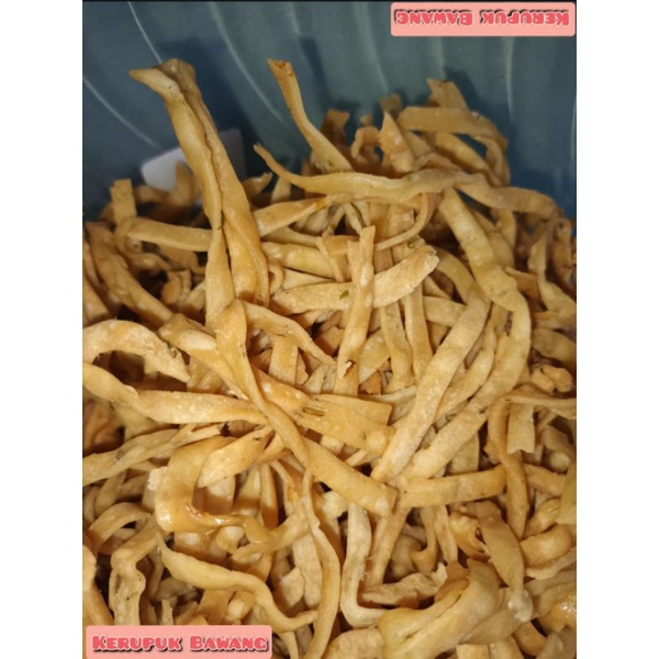 

Kerupuk Bawang Kemasan 150 gr