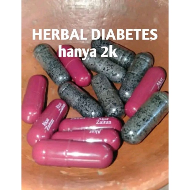 

Obat Diabetes Kapsul Merah Hitam