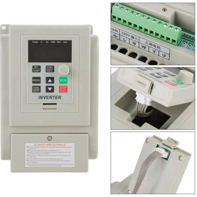 Inverter Variable Motor 1.5KW/2 HP Input 1-Phase Output 3-Phase AC