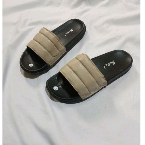 Hello Gio Sandal Cewek Slop Korean Style Sandal Slide Wanita