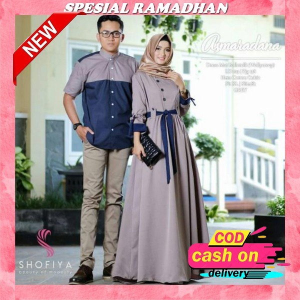 Kia Sarimbit Couple Keluarga - Gamis Couple Sarimbit Pesta Maxi Motif Baju Sarimbit Terbaru 2023 Cou