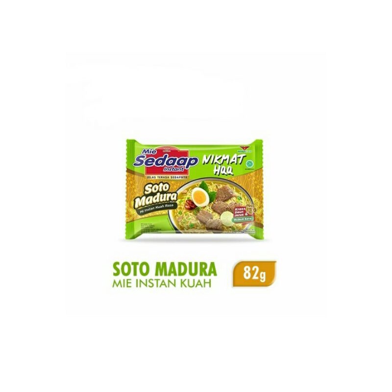 

Sedaap Mie Mie Instant Soto Madura 82G