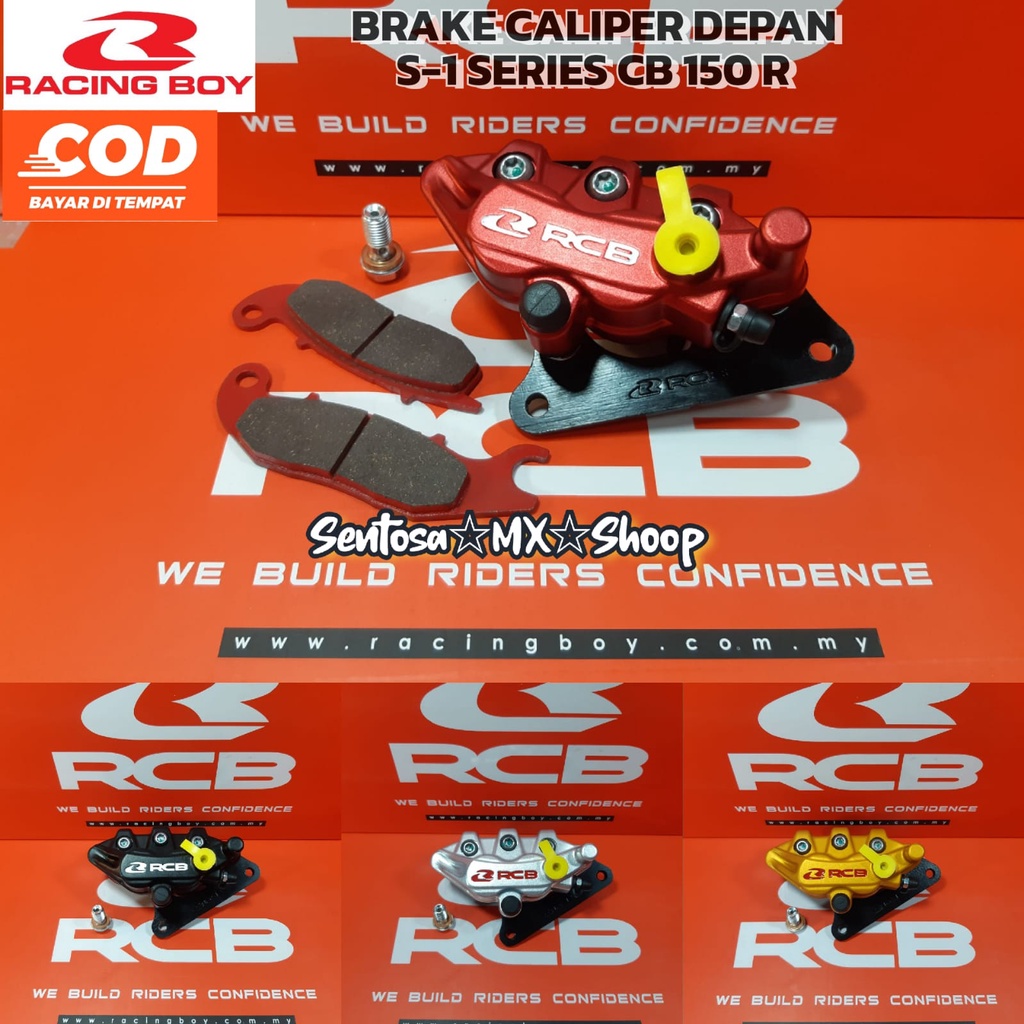 ( RCB S1 ) KALIPER / KEPALA BABI / BRAKE CALIPER DEPAN CB150R | CB150R NEW LED | SONIC150 PEMASANGAN