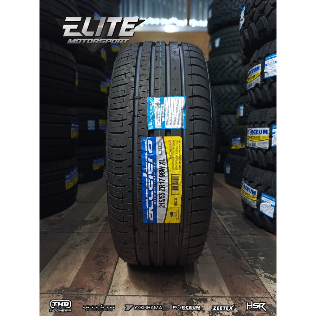 Ban Tubles Mobil Ring 17 215/55 Ban Mobil HRV Juke Innova Merk Accelera PHI