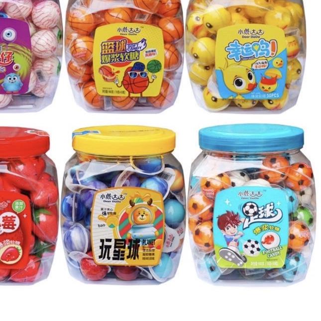 

➫ 1 TOPLES isi 50 bijiPERMEN HALAL Planet Gummy Jelly / Planet Gummy Permen 1 biji Permen Jelly Viral ini ➣