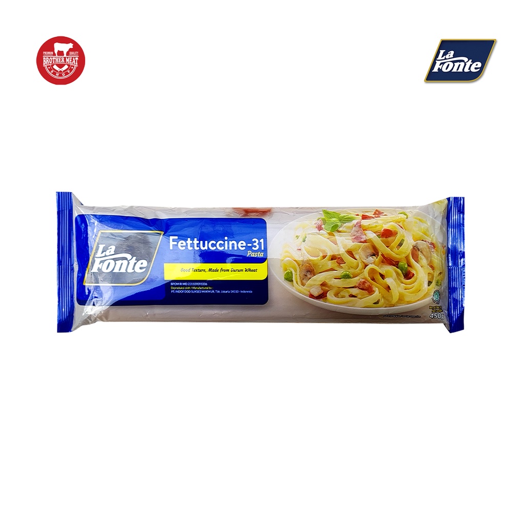 La Fonte Pasta Fettuccine-31 450gr, Halal