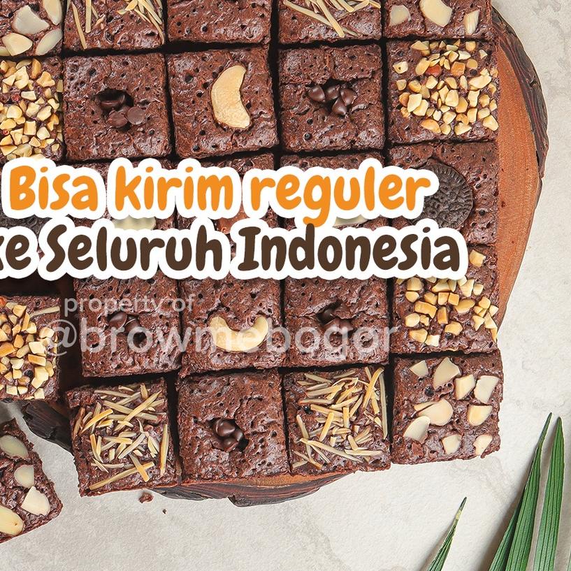 

✾ BrowMe Bogor Brownies Sekat raMe Mevvah Merakyat Ukuran Box Large 20x20 Cm ➶