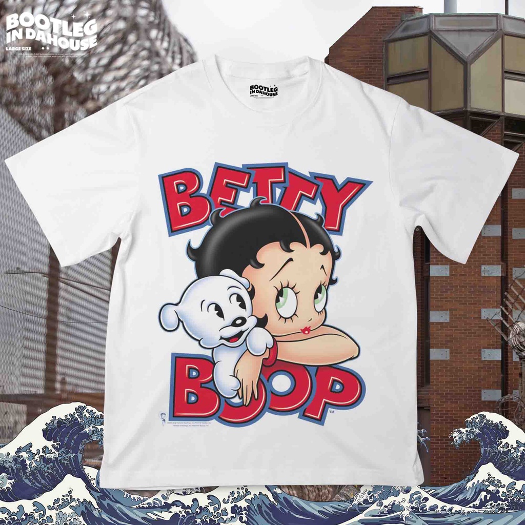 BETTY BOOP Oversize T-shirt / Kaos Oversize BETTY BOOP