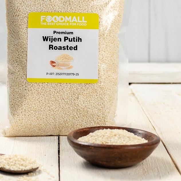 

❂ Wijen Putih PANGGANG 250 GRAM / ROASTED ➸