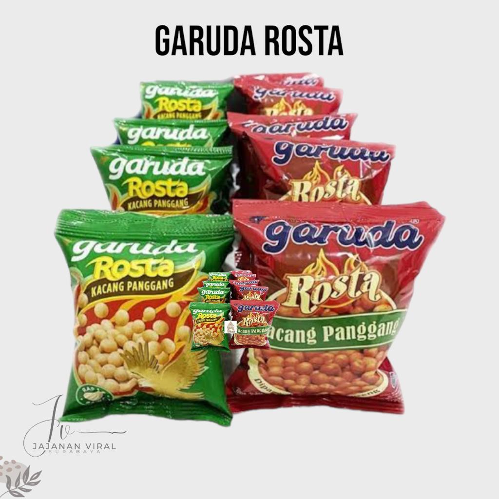 

Garuda Rosta Kacang Panggang Rasa Bawang & Pedas Renceng Isi 10Pcs @14Gram