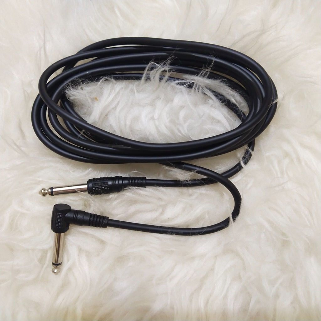 Cable Kabel Jack Jek Guitar Gitar Audio 6.5 mm Deviser Panjang 3 meter