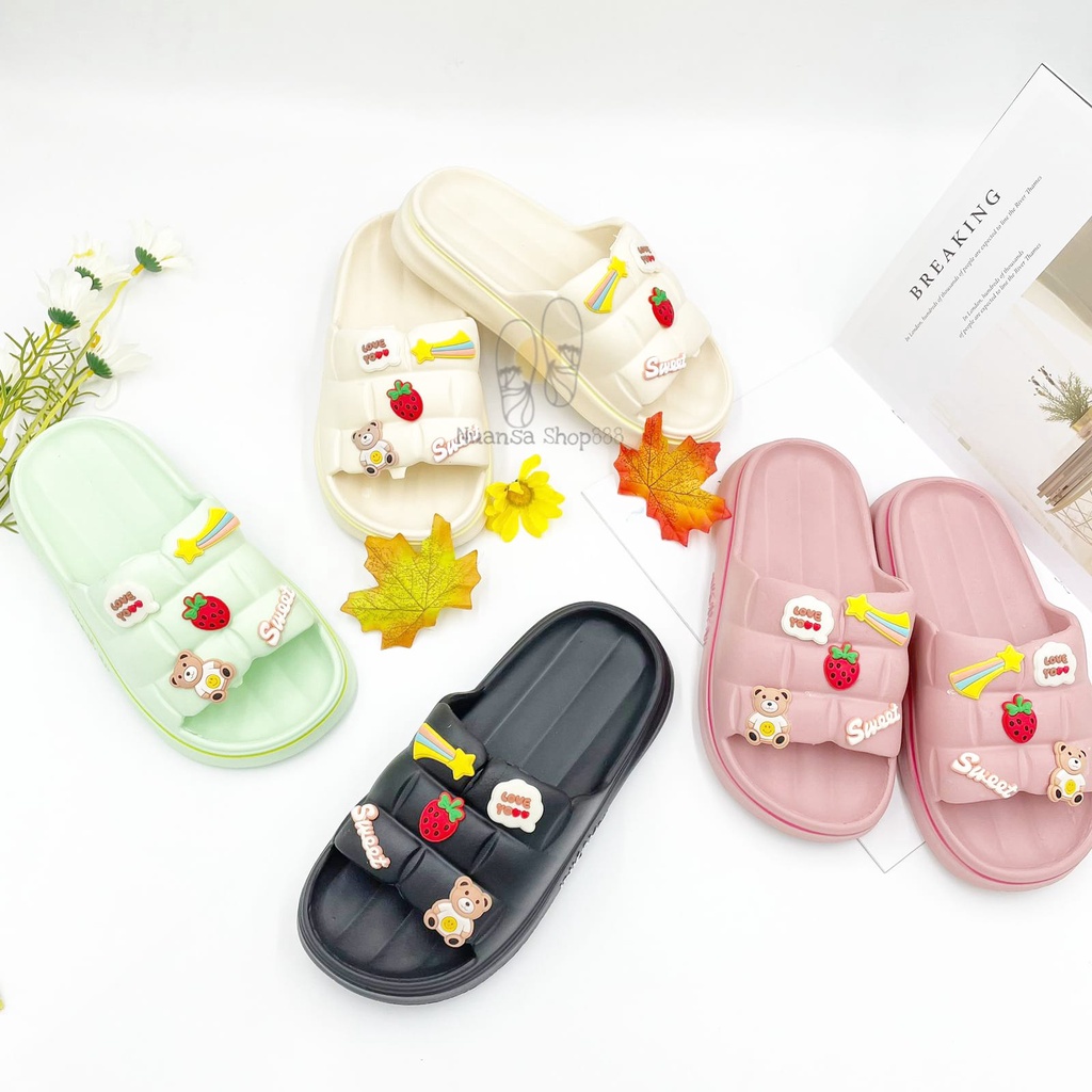 SANDAL SLOP PEREMPUAN TERBARU MEREK INKAYNI UK 36-40 YK5060