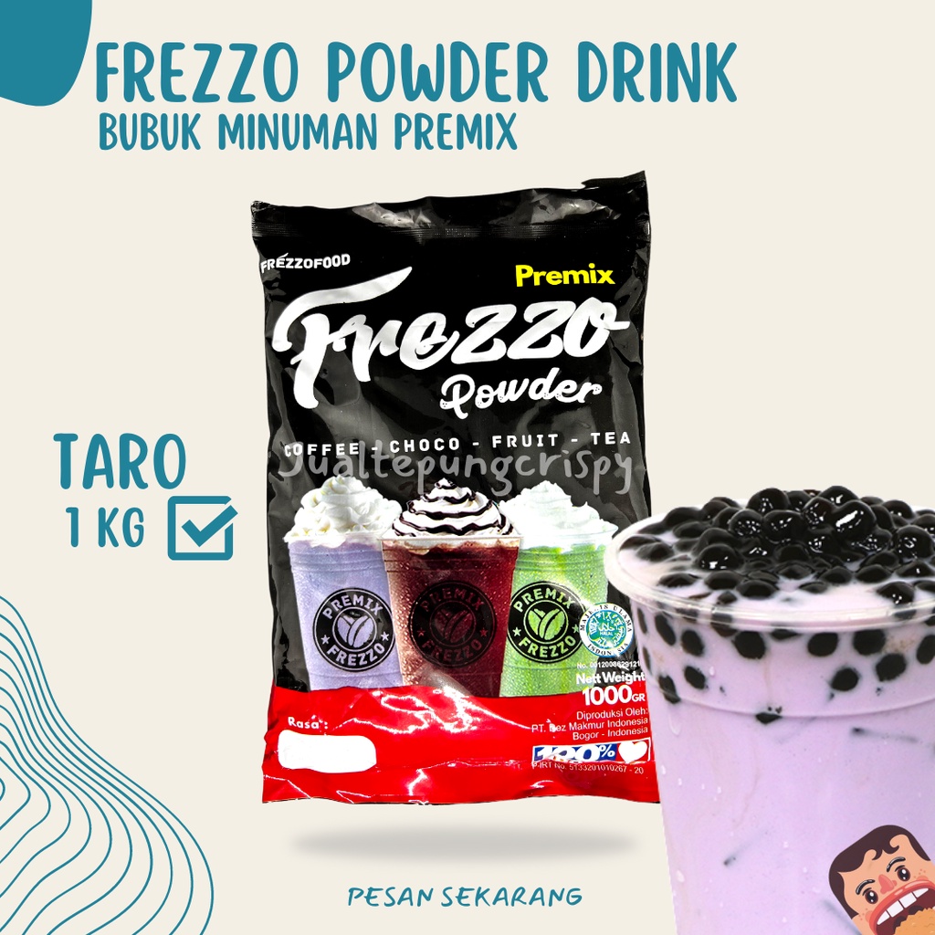 Frezzo Bubuk Minuman Rasa Taro / Taro Powder Drink 1 Kg