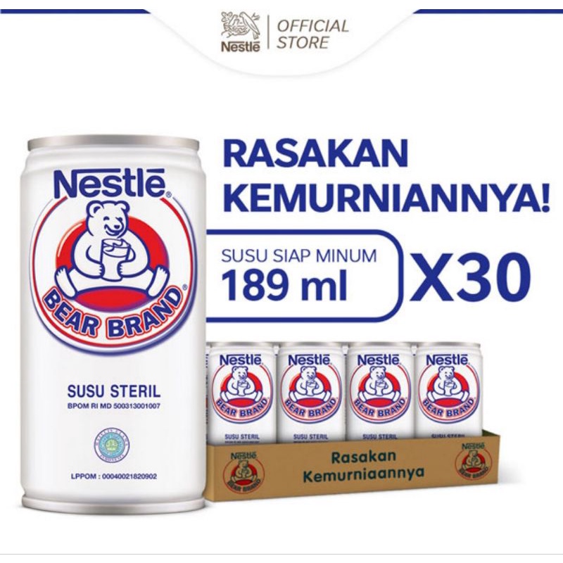 

Susu Bear brand 189ml [30 Pcs]
