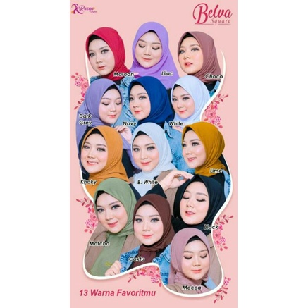HIJAB SEGI 4 RAZQA BELVA SQUARE