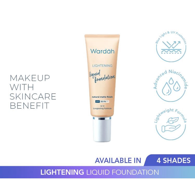 Wardah Lightening Liquid Foundation