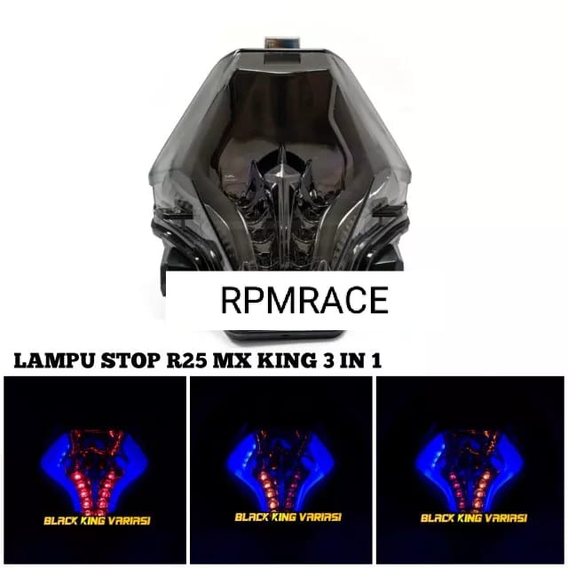 Stoplamp Lampu mx king new R25 R 25 Yamaha universal R25,T 25,MT07,Y15 R3,MZR,EXCITER150,MX KING 150