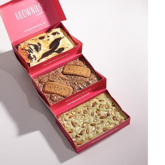 

✴ Paket Brownies (isi 3 Box) BEBAS PILIH ☻
