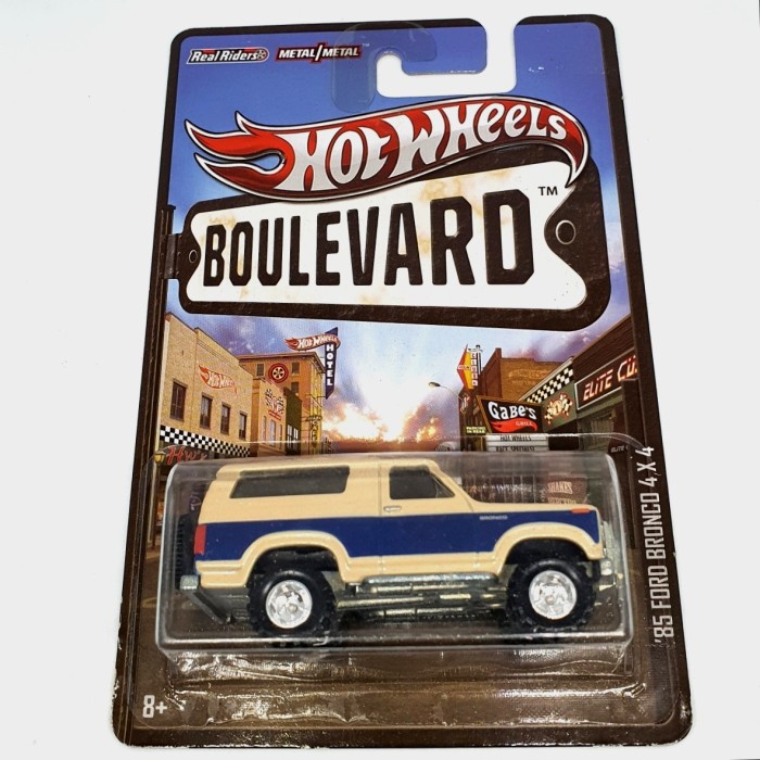 HOTWHEELS 85 FORD BRONCO 4X4 BOULEVARD TERBARU