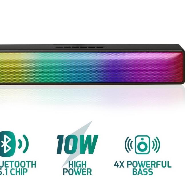 ➷ Robot Speaker Bluetooth RB580 Soundbar 10W Wireless Bluetooth 5.1 TF Card Radio Portable Audio  Sp