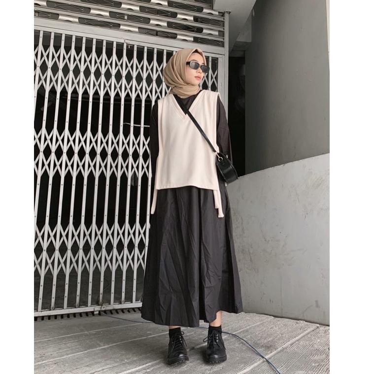 READY BAYEMADE - ETTRA VEST/ROMPI KNIT WANITA