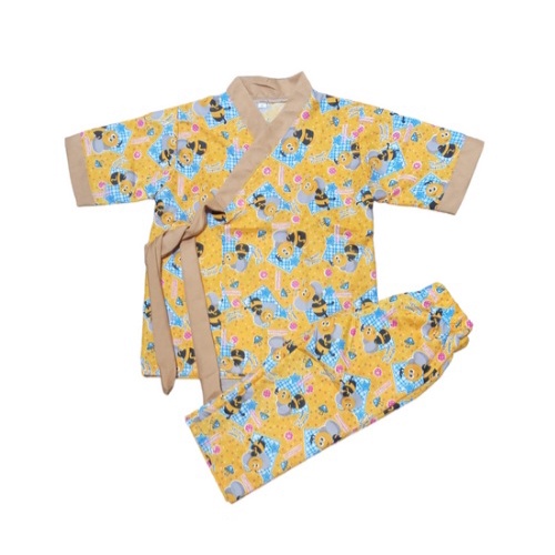 Piyama anak//set kimono anak//baju tidur anak//setelan karakter anak