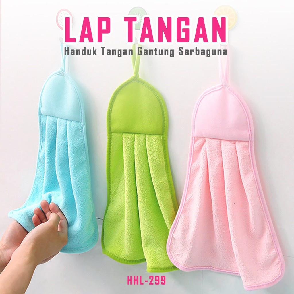 Kain Lap Dapur Polos Hand Towel / Kain Lap Tangan Microfiber Lap Tangan Gantung Kain Lap Dapur / Kain Lap Tangan Polos gantung Serbaguna