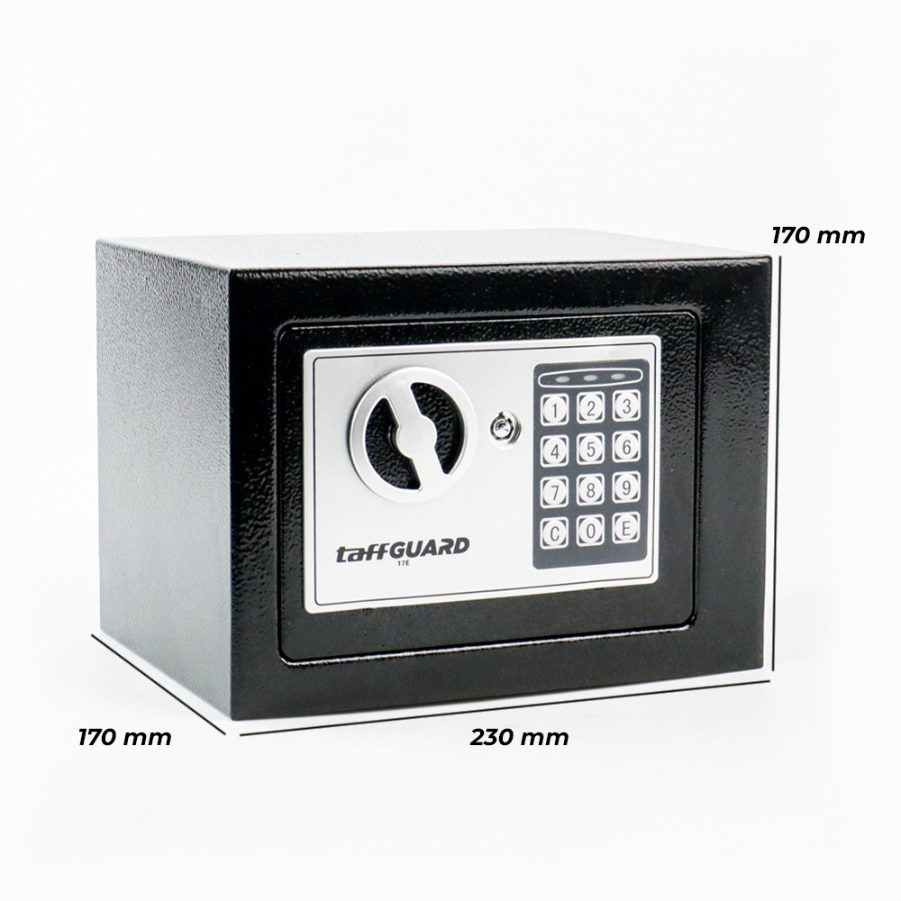 Brankas Mini Electric Password Safe Deposit Box 4.6L - 17E