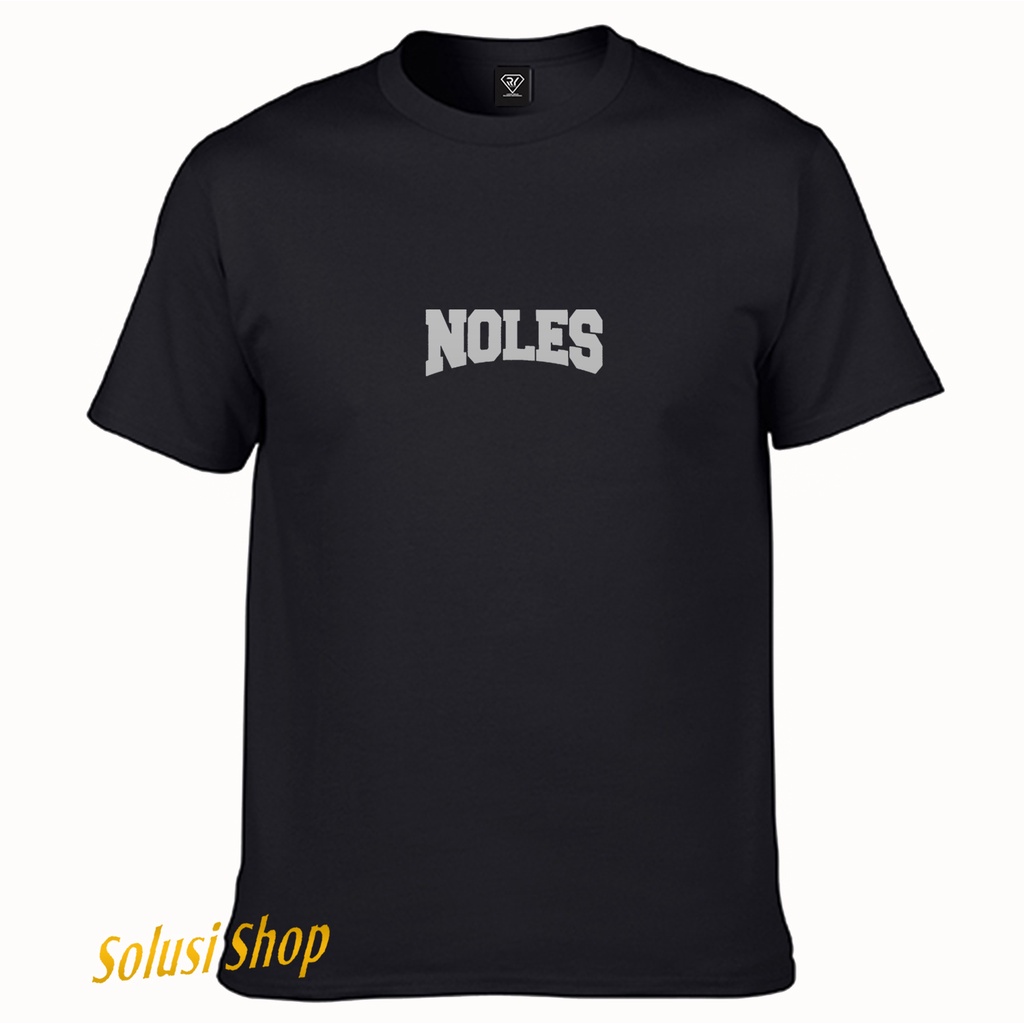 solusi shop - kaos Lengan Pendek Noles Silver - Distro Premium