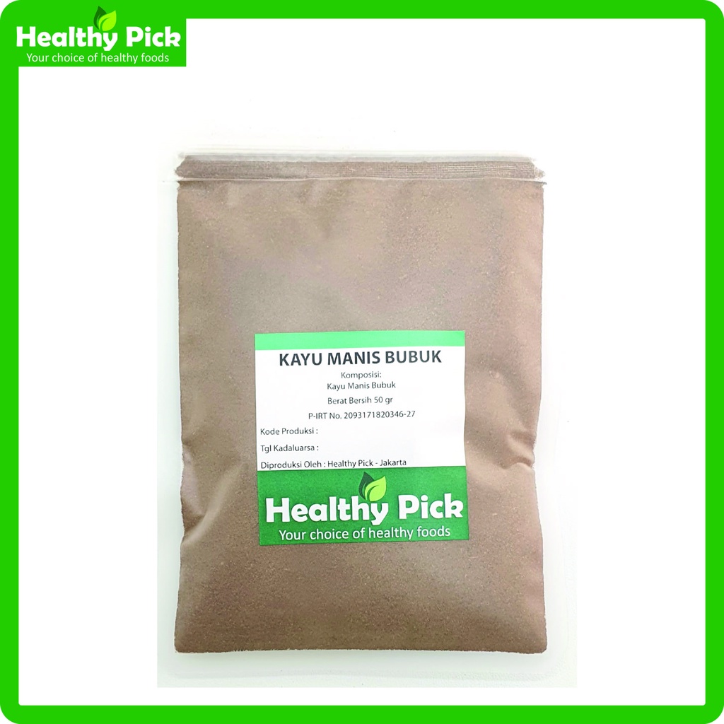 

Ground Cinnamon / Kayu Manis Giling / Kayu Manis Bubuk 50gr