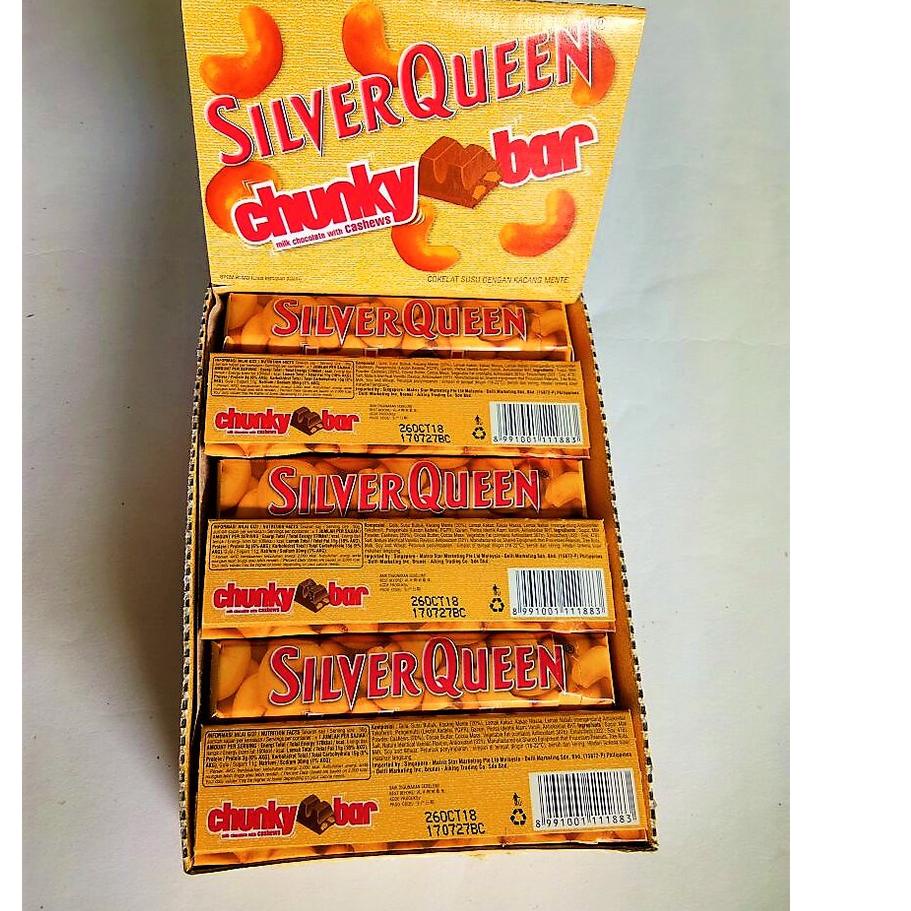 

➦ Delfi Silverqueen Chunky Bar Box (33 gram) ➢