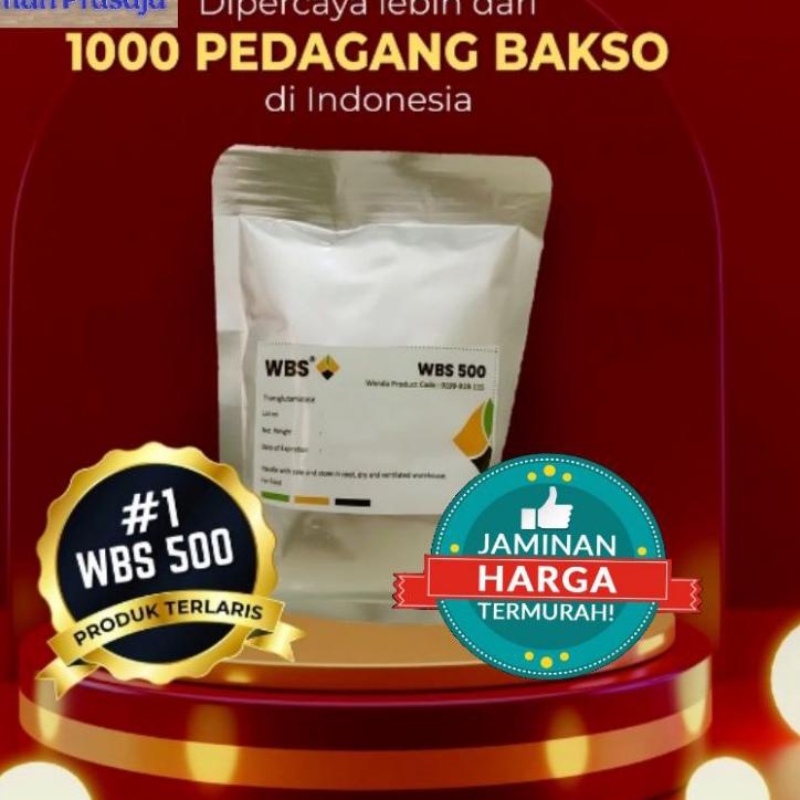 

➨ [100gr] WBS 500 / Bikin Kress / Perenyah Bakso Terbaik ♛