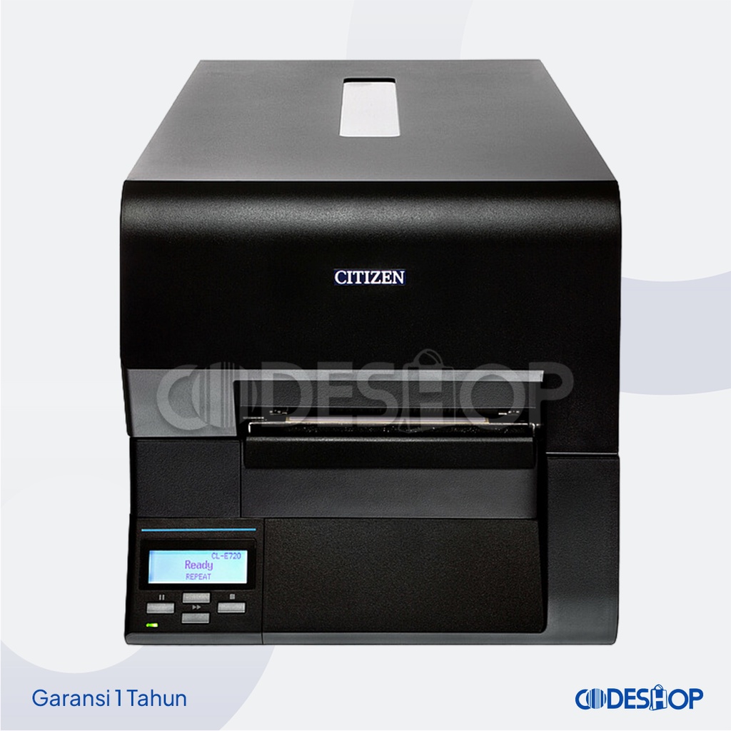 Printer Barcode Citizen CL-E720 Industrial Cetak Label USB + LAN