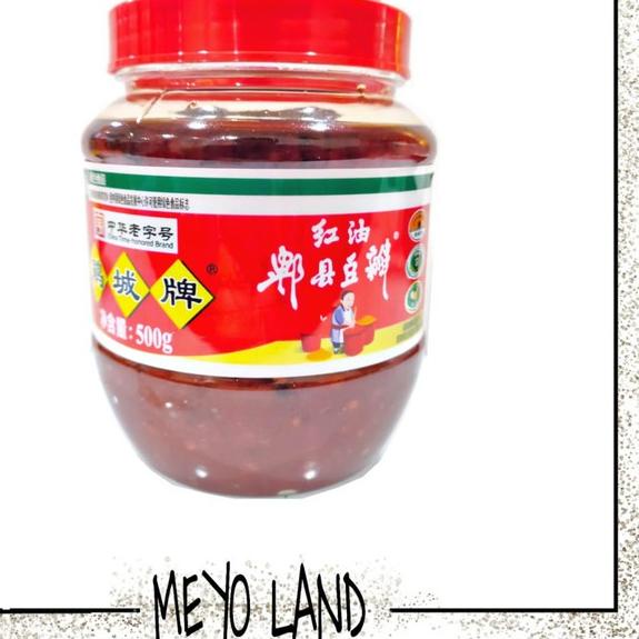 

☋ Juan Cheng Pai Pixian Broad Bean with Red Chili Oil Paste Sauce 500gr Asli BOTOL Sichuan Doubanjiang ✴