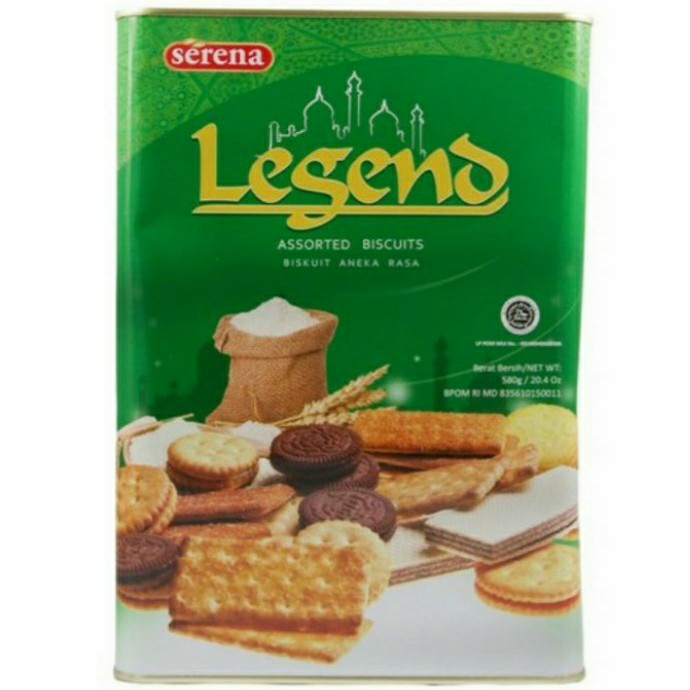 

Serena legend assorted biskuit 580 gr