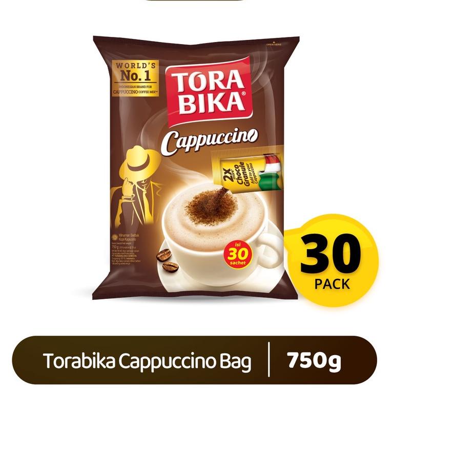 

☼ Torabika Cappuccino Bag 30 Sachet @25 Gr ♠