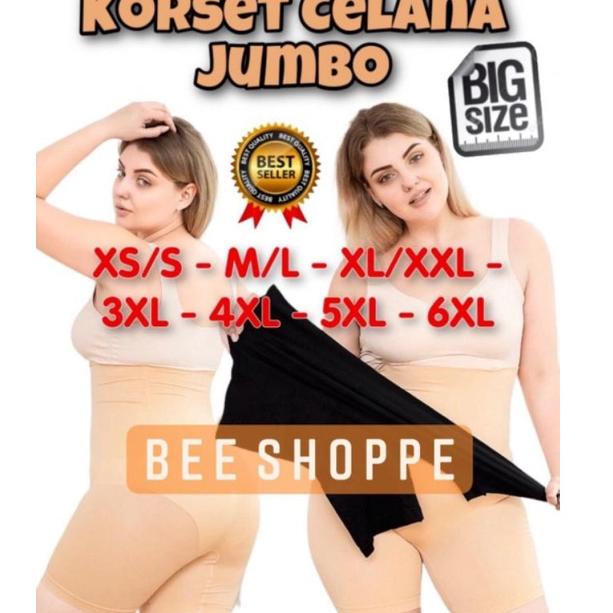 NEW STOCK Korset Celana JUMBO BIG SIZE UNDERWEAR DALAMAN WANITA JUMBO MELAR IMPORT READY STOCK