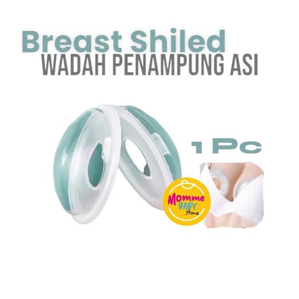 1 pcs Wadah Penampung Asi Silikon / Breastpad Saver Shield/ Breast Milk Collector Penampung asi silicon Penampung Asi Busui