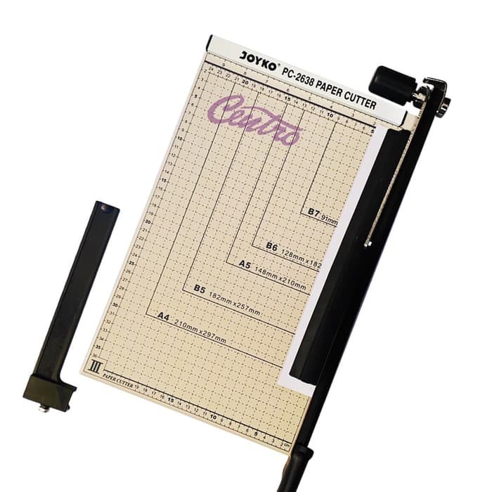 

Best Seller Joyko Paper Cutter Pemotong Alat Potong Kertas Pc-2638 F4 Original