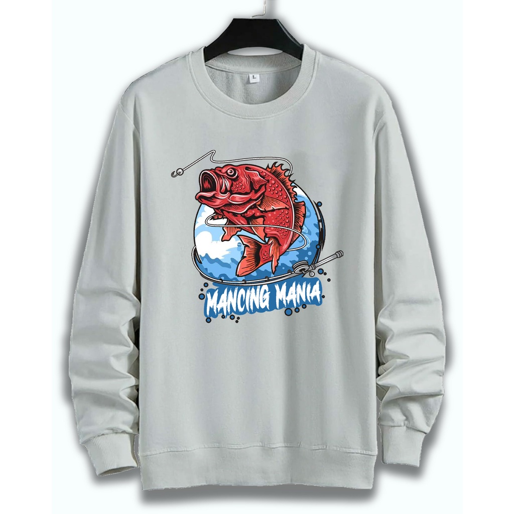 Baju sweater KERAPU MERAH Pria Lengan panjang /Outerwear/Sweater pria/Fashion pria/Sweater Pria Basic Jumper