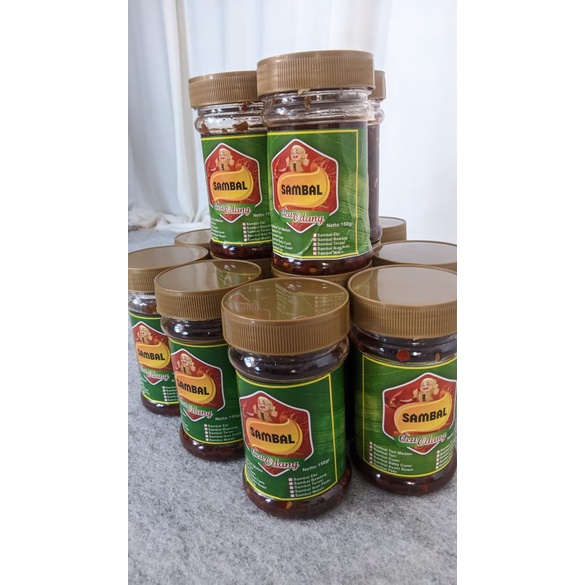 

sambel cue odang kemasan 150 gramsambel viral sambal cumi/sambal teri/sambal pete/sambal terasi/sambal khas indonesia